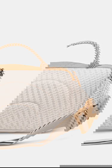 Ľadvinka Columbia Waist Bag with Top Handle and Mesh Pocket Béžová | 2121421, 2