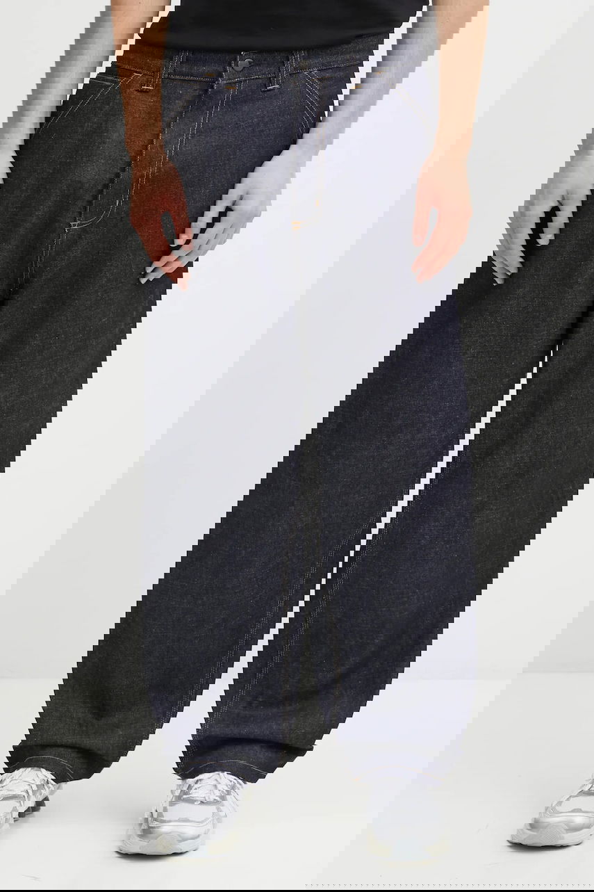 Džínsy Carhartt WIP OG Single Knee Wide-Leg Jeans Navy | I034871.101, 0