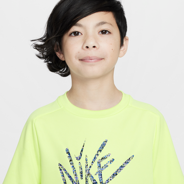 Tričko Nike Dri-FIT Multi Short-Sleeve T-Shirt Žltá | HJ3768-736, 4