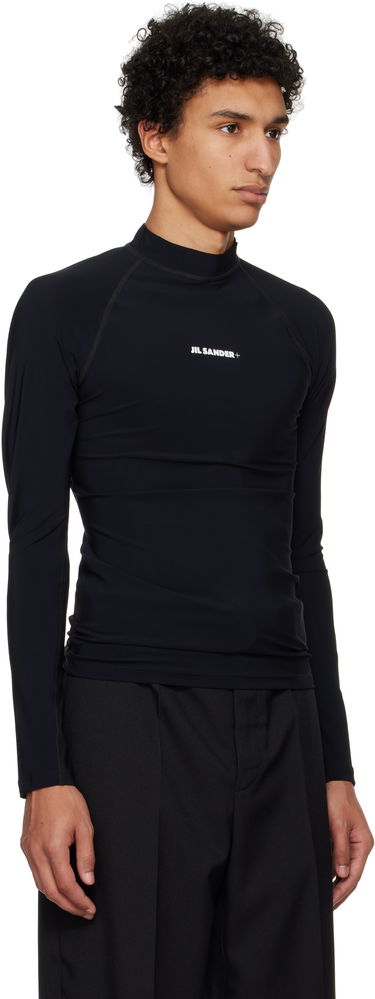 Tričko Jil Sander Jil Sander+ Surf Long Sleeve T-Shirt Čierna | J47NH0012_J20032, 1