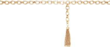 Opasok CHLOÉ Chloé 'The Chloé Pompoms' Chain Belt with Tassel Metalická | CHC25SC090CB7, 0