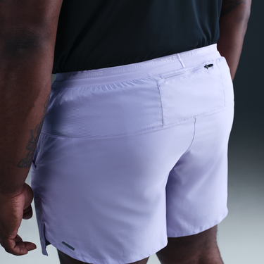 Šortky Nike 7" Dri-FIT Stride Running Shorts with Liner Fialová | DM4761-515, 4