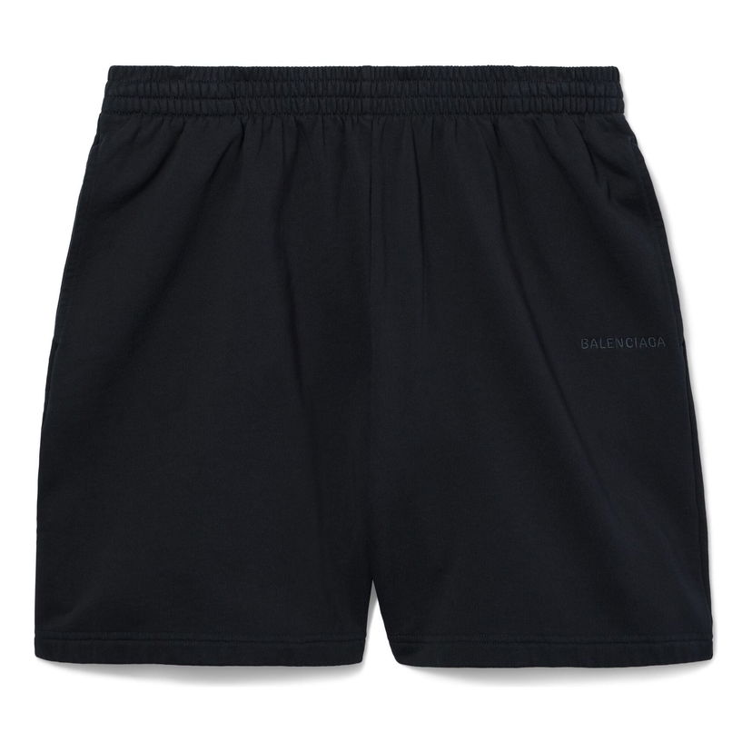 Šortky Balenciaga Sweat Shorts Čierna | 676137TRVM61041
