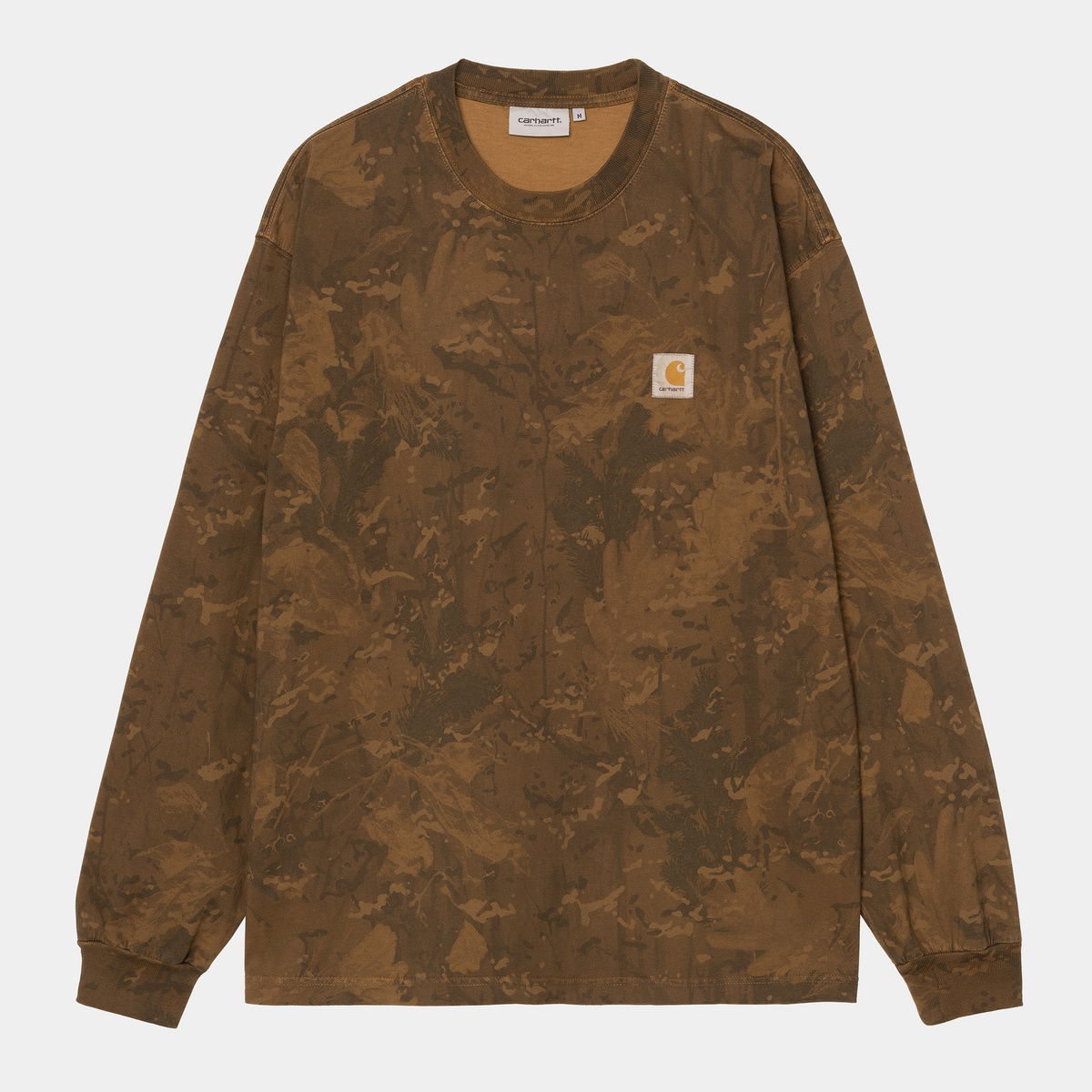 Tričko Carhartt WIP Carhartt WIP Long Sleeve Camo Combi T-Shirt Hnedá | I035858_9, 0