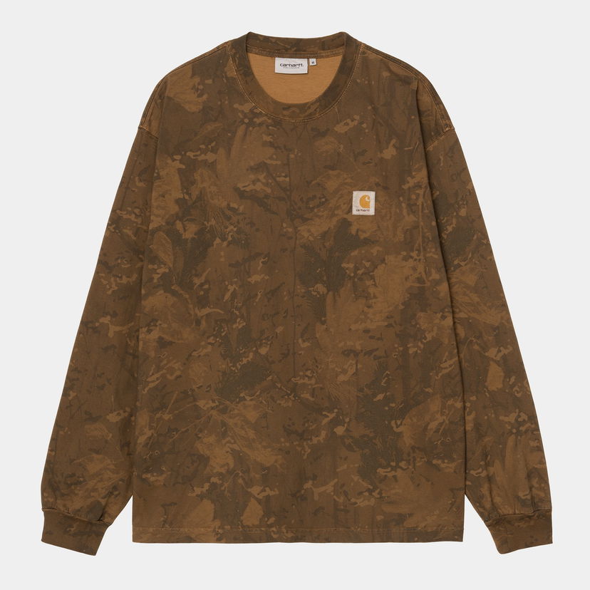 Tričko Carhartt WIP Carhartt WIP Long Sleeve Camo Combi T-Shirt Hnedá | I035858_9