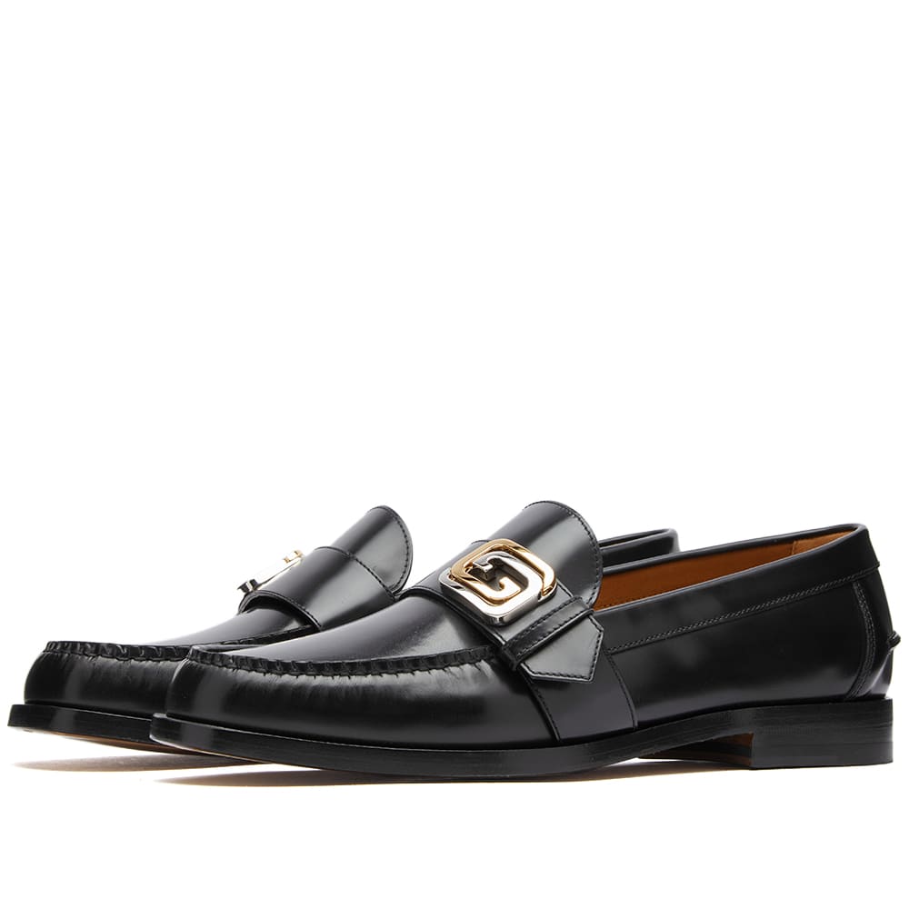 Tenisky a topánky Gucci Men's GG Buckle Loafer Black Čierna | 723631-17X00-1000, 0