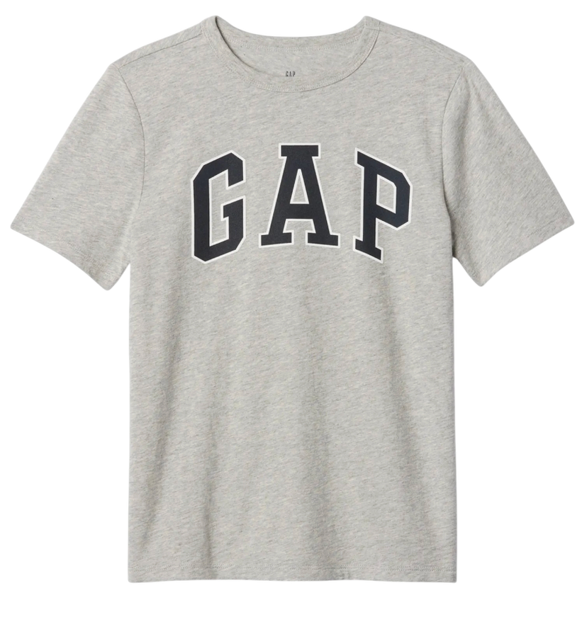Tričko GAP T-Shirt GAP Basic Logo Šedá | 708370-01
