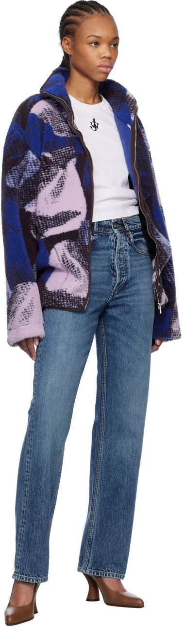 Bomber bunda JW Anderson JW Anderson Printed Fleece Zip-Up Jacket Rôznofarebný | JK0376-PG1712, 3