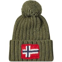 Kulicha Napapijri Napapijri Semiury Pom-Pom Beanie Zelené | NP0A4GKBGE41, 2
