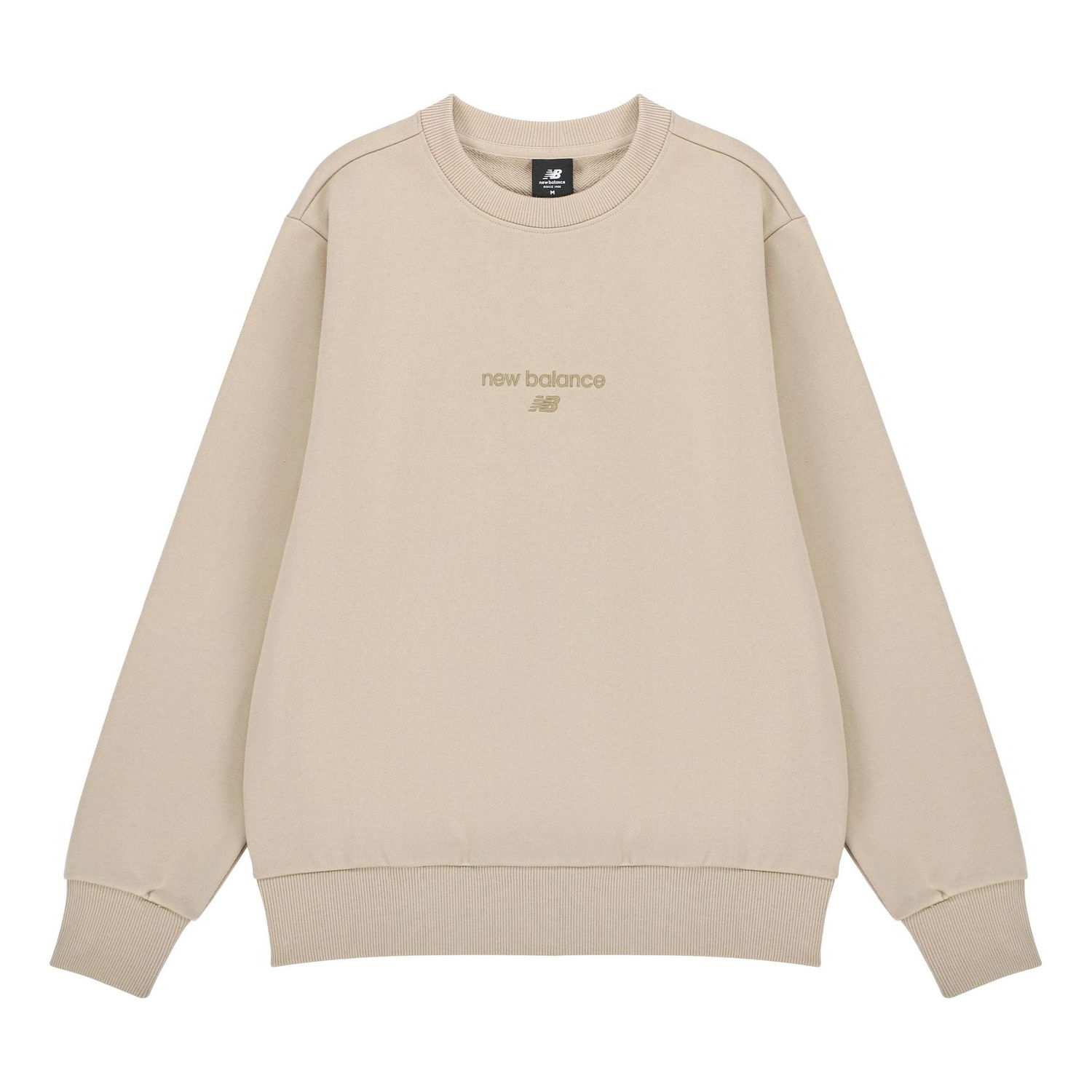 Sveter New Balance Round Neck Sports Pullover Béžová | AMT21555-PEB, 0