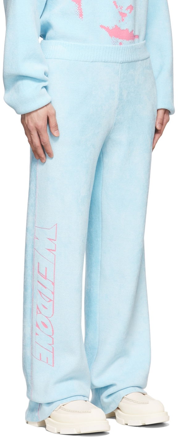 Tepláky We11done We11done Viscose Lounge Pants Modrá | WD-KP1-22-626-U-SK, 1