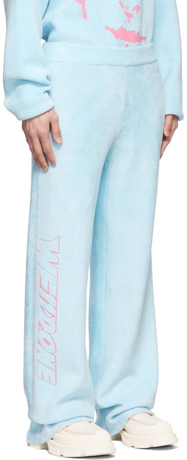 Tepláky We11done We11done Viscose Lounge Pants Modrá | WD-KP1-22-626-U-SK, 1