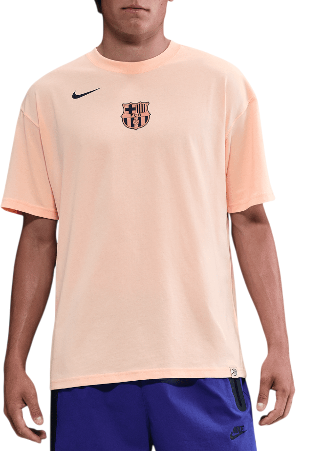 Tričko Nike Total 90 FC Barcelona Remix T-Shirt Oranžová | hq8388-807
