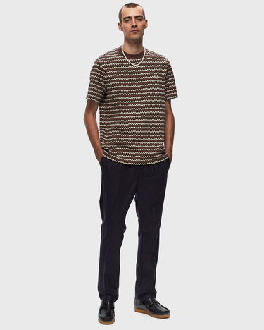 Nohavice AMI Paris PANTALON TAILLE ELASTIQUEE Navy | HTR226.WV0023-430, 2
