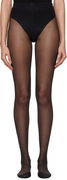 Sheer Tights With Logo