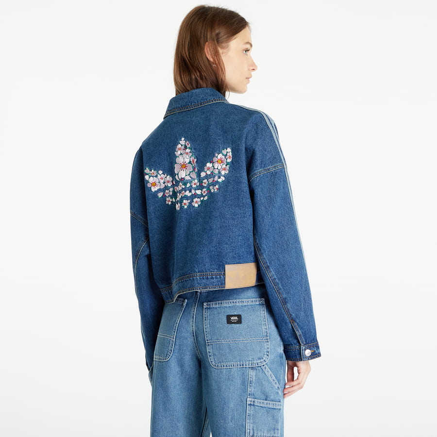 Bunda adidas Originals Denim Jacket Modrá | IP3767, 1