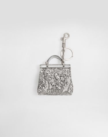 Kľúčenka Dolce & Gabbana Brocade Airpods Case Keychain Onesize Metalická | BI3260AR81780998, 3