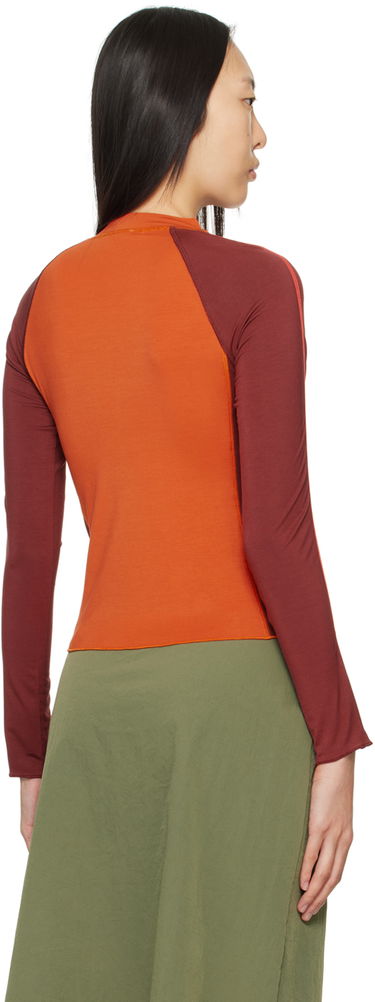 Tričko Miaou Miaou Madeline Long Sleeve T-Shirt Oranžová | 7126TJBCRI, 2
