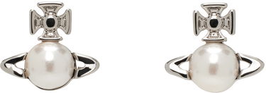 Náušnice Vivienne Westwood Balbina Orb Pearl Stud Earrings Metalická | 62010268-02P118-CN, 0