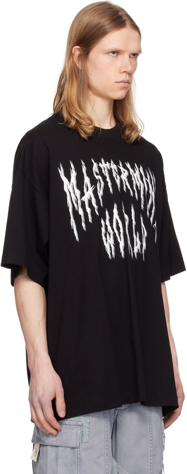 Tričko Mastermind WORLD Mastermind World Oversized Death Metal T-Shirt Čierna | MW25S14-TS054-022, 1