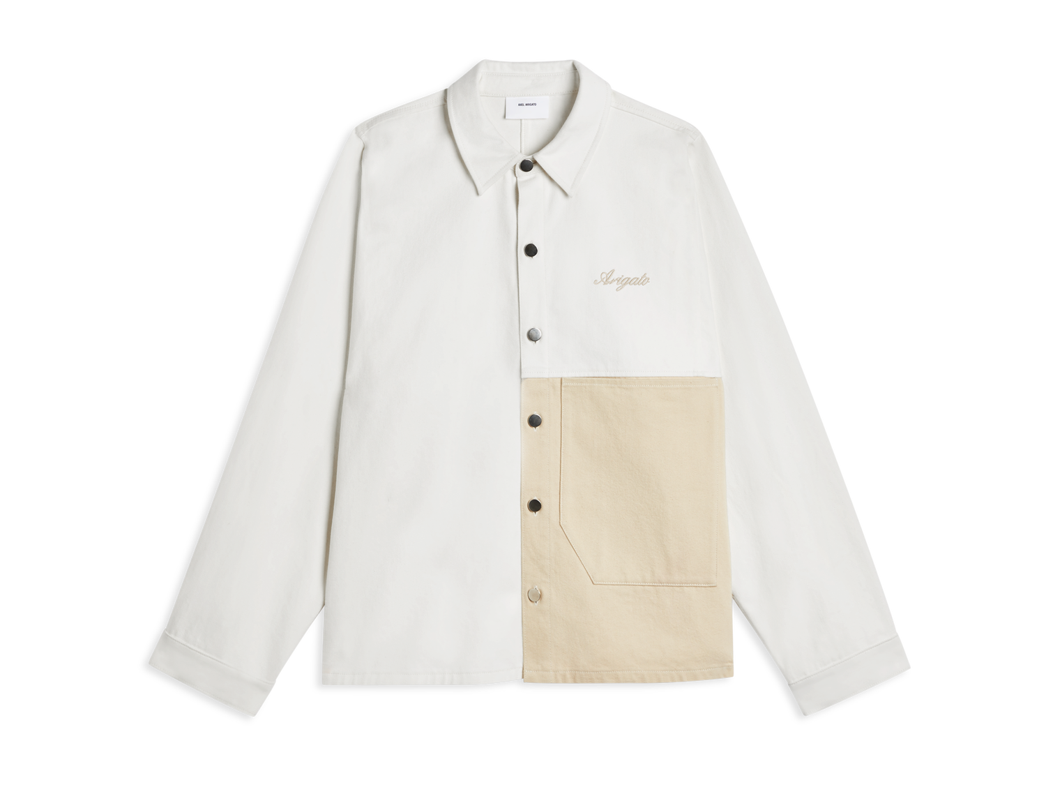 Košeľa AXEL ARIGATO Block Shirt Béžová | A2159001, 0