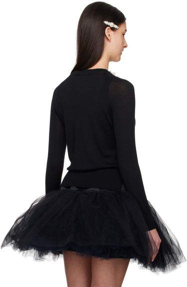 Sveter Simone Rocha Simone Rocha Classic Wool Pullover Čierna | KMK22B 0647, 2