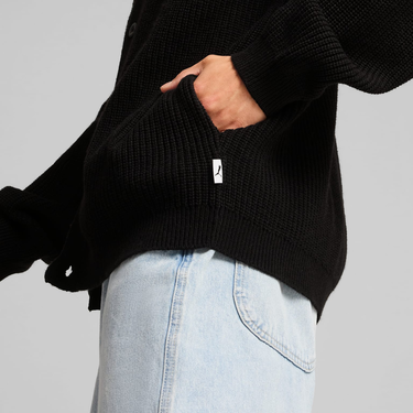 Sveter Puma MMQ Cardigan Jacket Čierna | 626779-01, 5