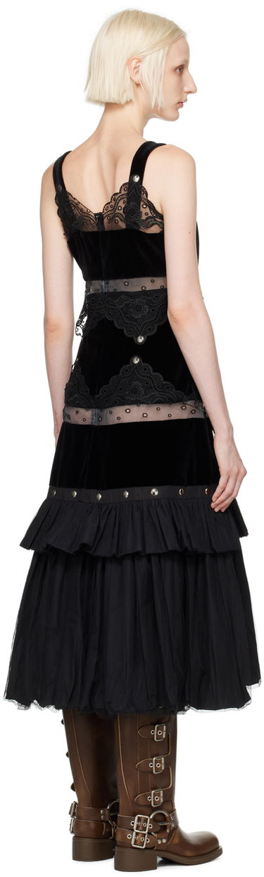 Šaty Chopova Lowena Chopova Lowena Combo Midi Dress Čierna | 1251, 2