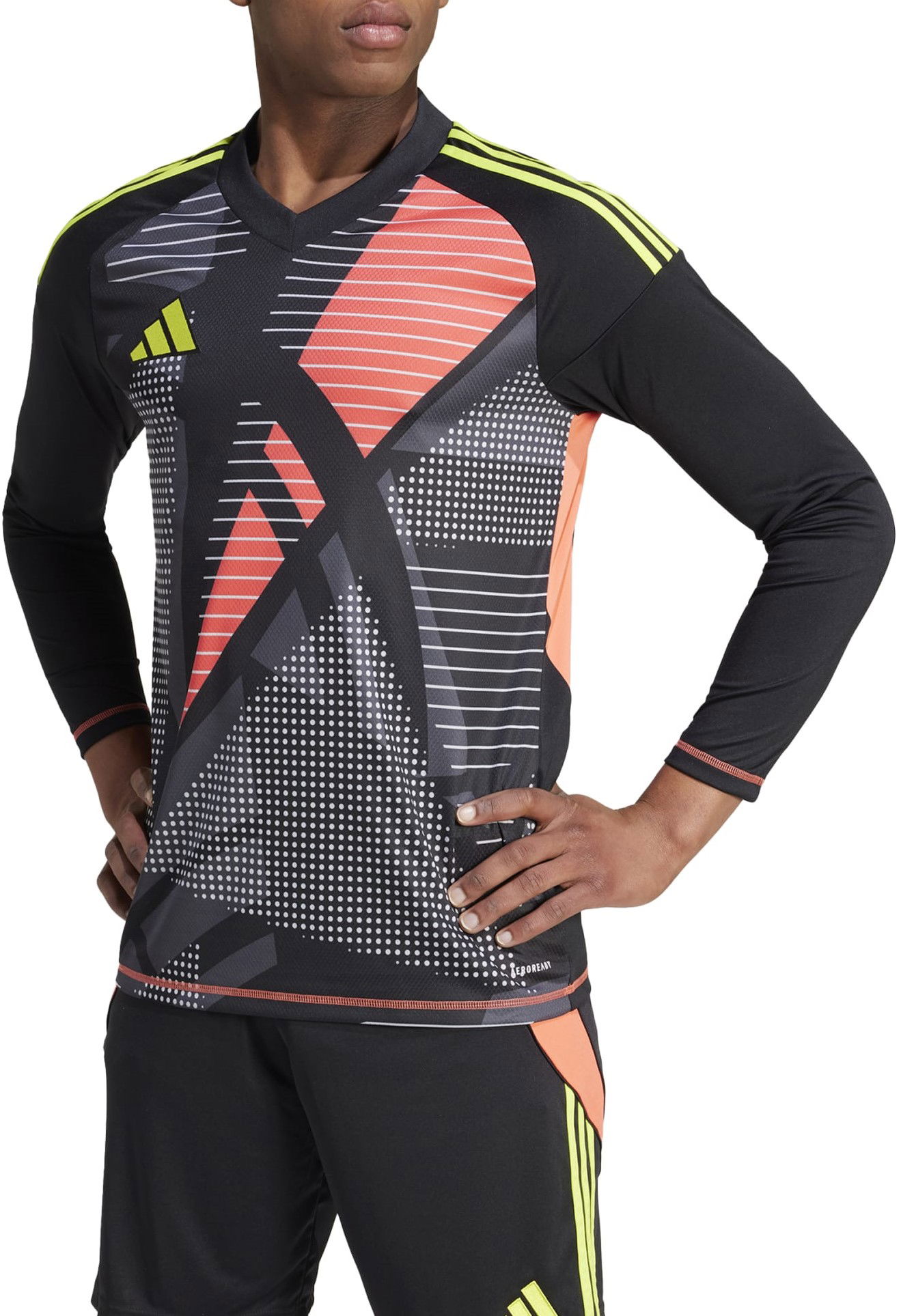 Dres adidas Originals Dres s dlouhým rukávem adidas T24 C GK JSY L Čierna | in0405, 0