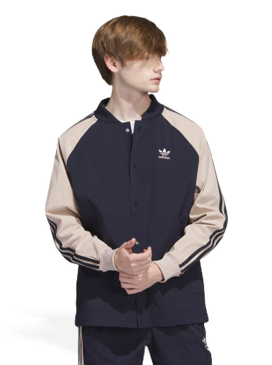 Bomber bunda adidas Originals SST Woven Jacket Navy | IC5543