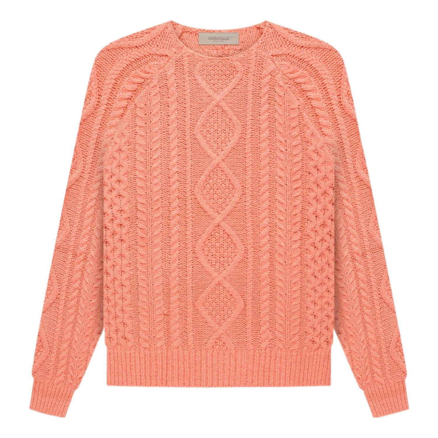 Sveter Fear of God Essentials FW22 Cable Knit Sweater Oranžová | FOG-FW22-019, 0