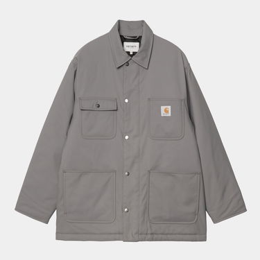 Kabáty Carhartt WIP Carhartt WIP Leroy Chore Coat Šedá | I035343_7, 4