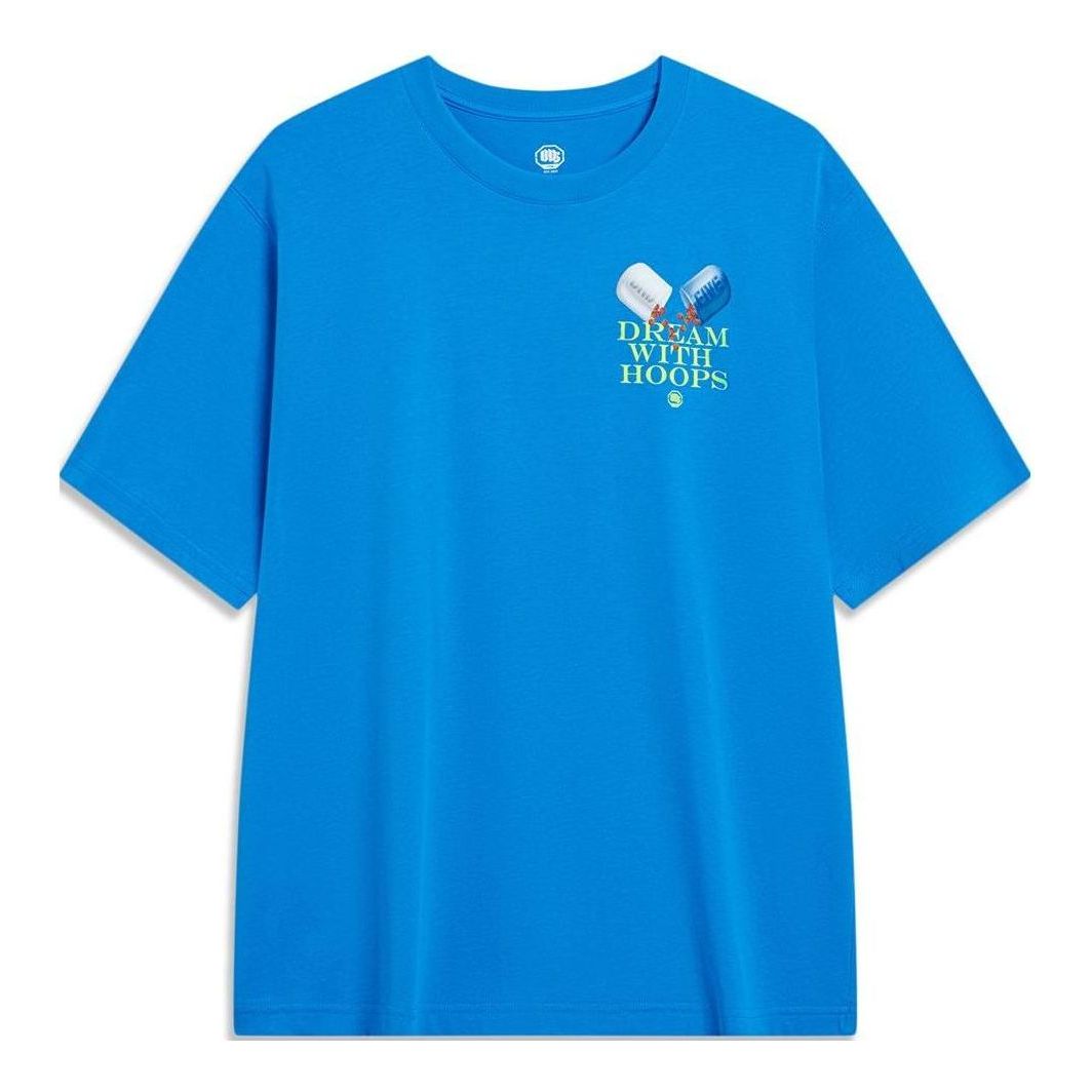 Tričko Li-Ning BadFive Graphic T-Shirt Modrá | AHST905-2, 0