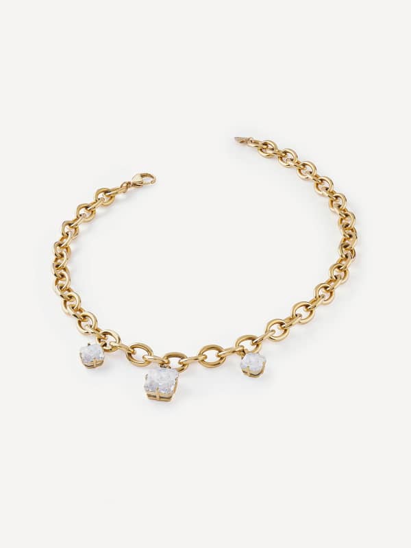Náhrdelník GUESS “Flashing Lights” Necklace Metalická | JUBN04231JW, 0