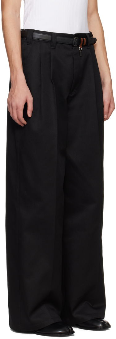 Nohavice Maison Margiela Maison Margiela Skater Chino Trousers Čierna | S50KA0652 S54042, 1