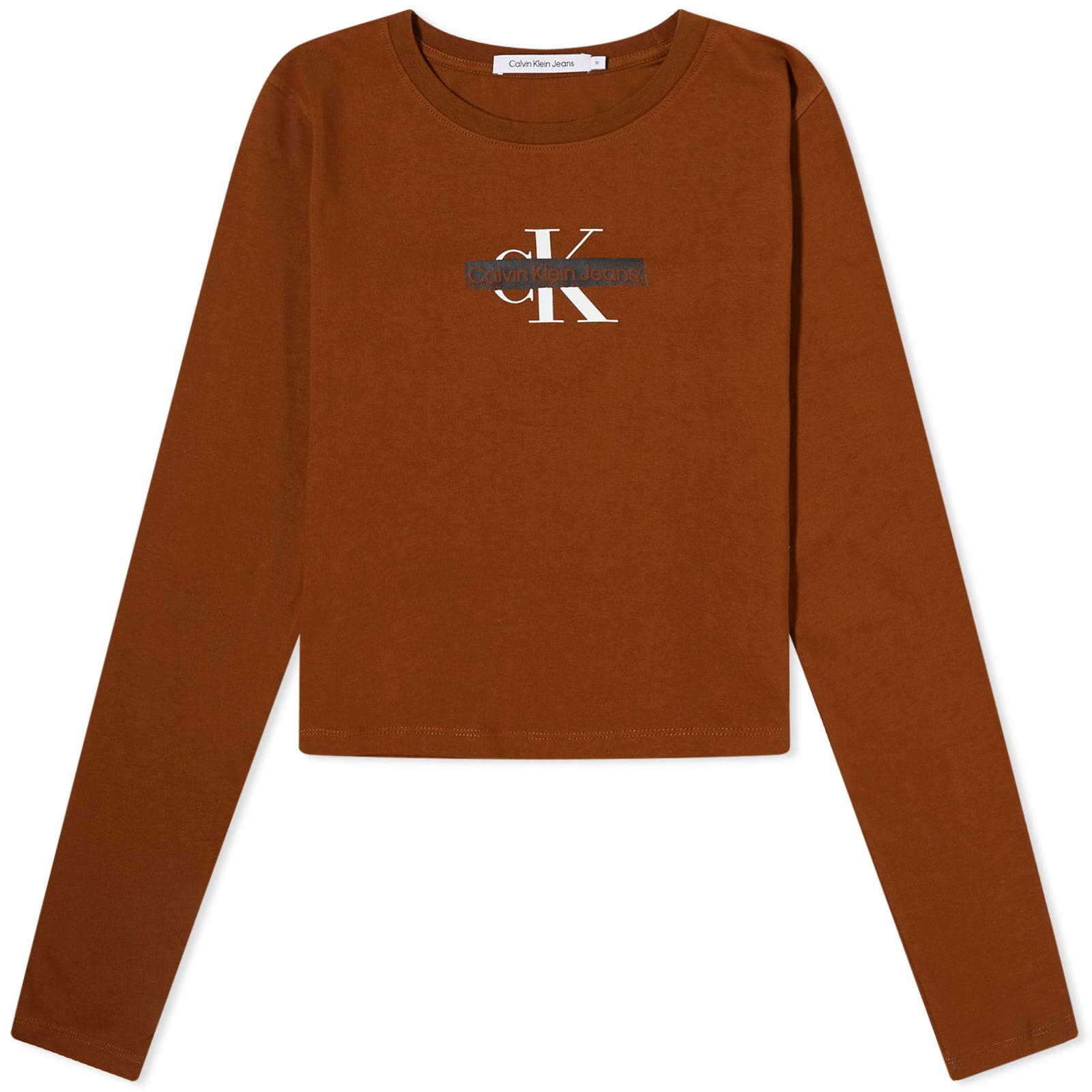 Long Sleeve Seasonal Mono Logo Fudge