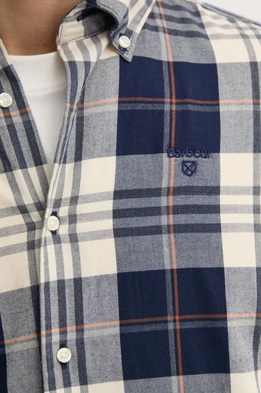 Košeľa Barbour Edgar Slim Fit Button-Down Shirt Modrá | MSH5355, 4