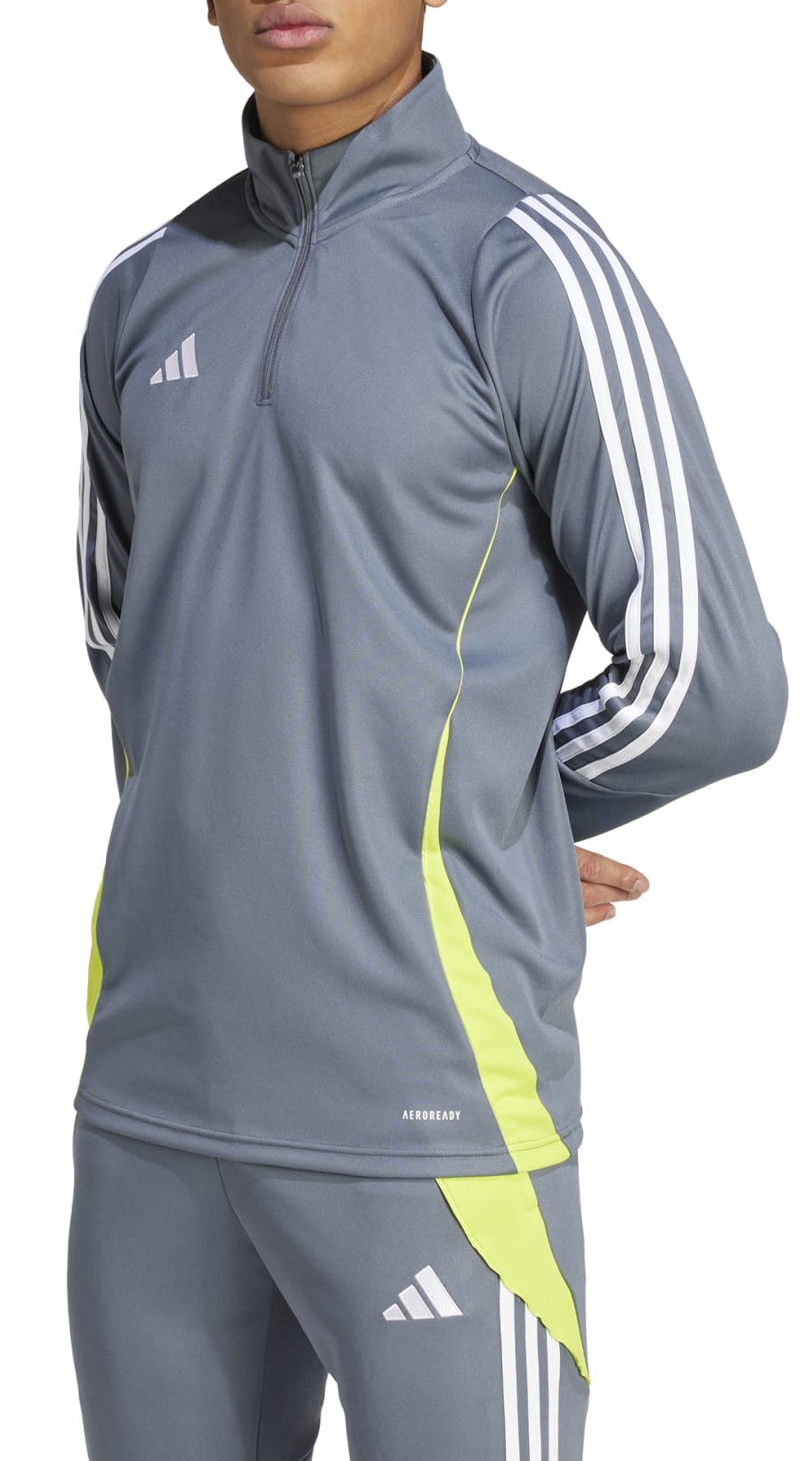 Tričko adidas Originals adidas TIRO24 TRTOP Šedá | iv6954, 0