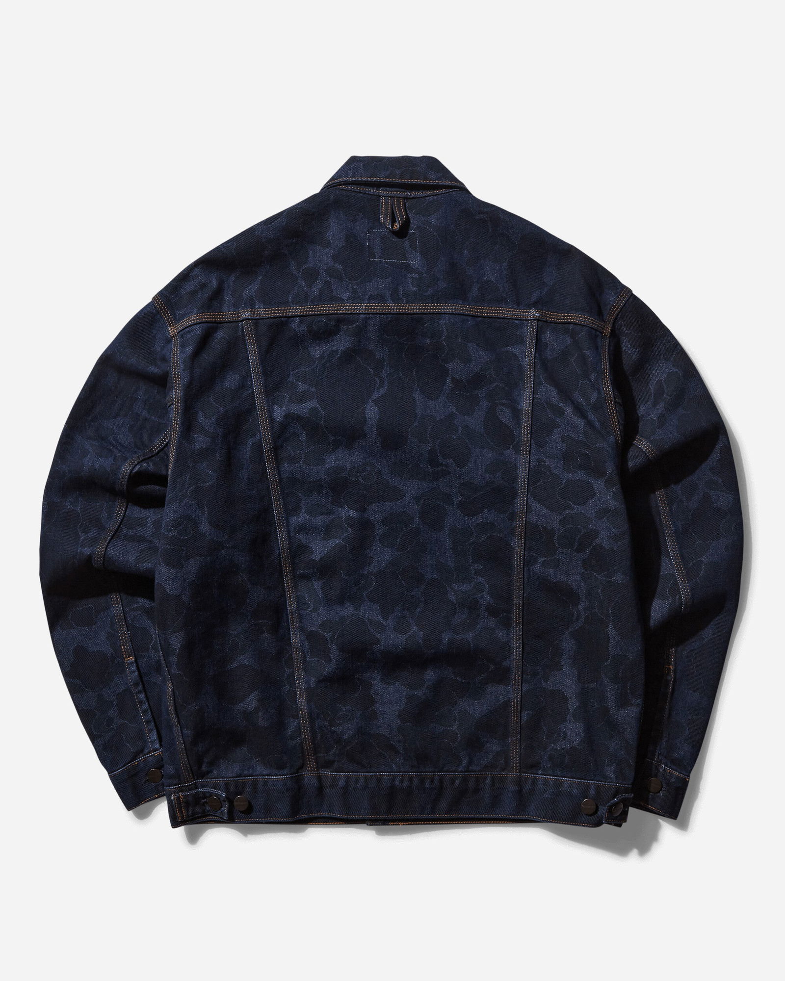 Duck Helston Jacket Camo Duck Blue (Stone Washed)