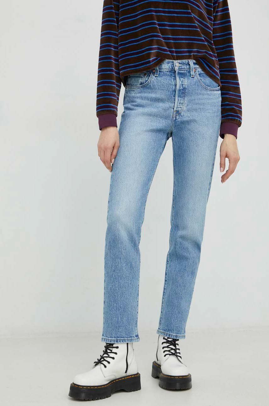 Džínsy Levi's Jeans 501 Modrá | 12501.0415, 0