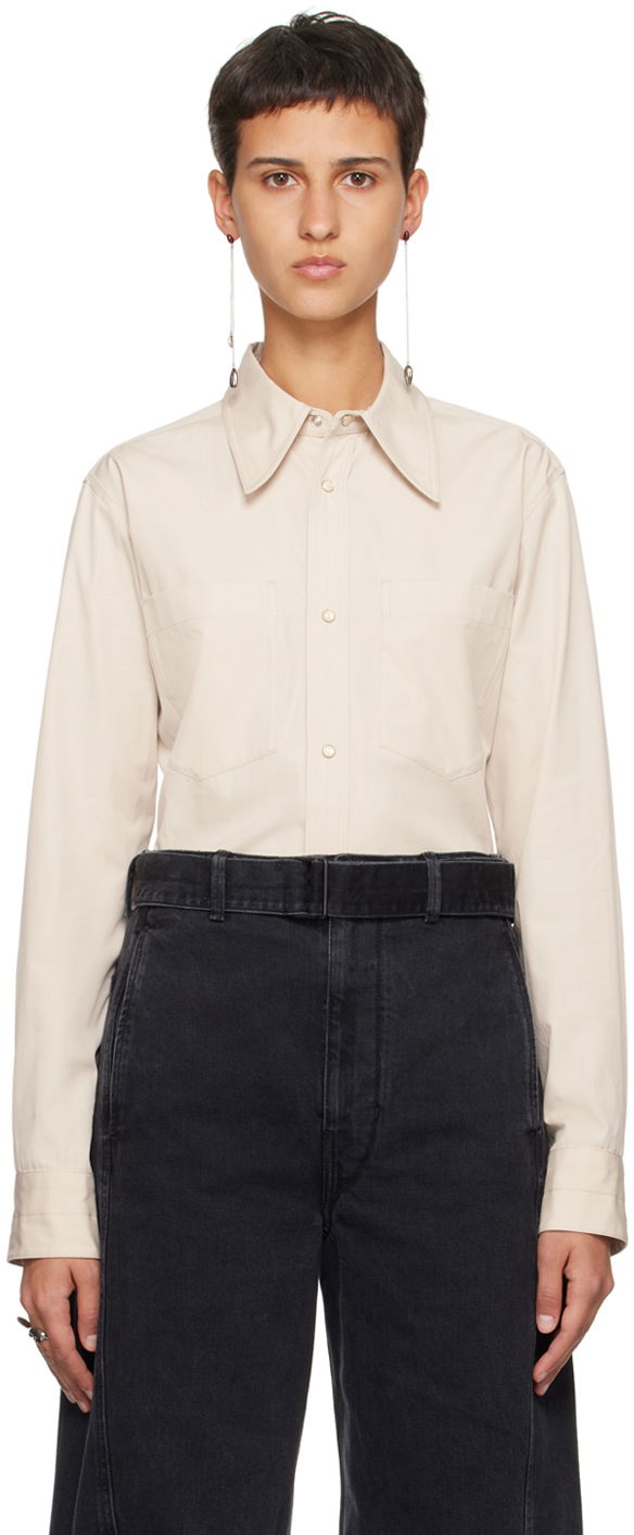 Pointed Collar Shirt
