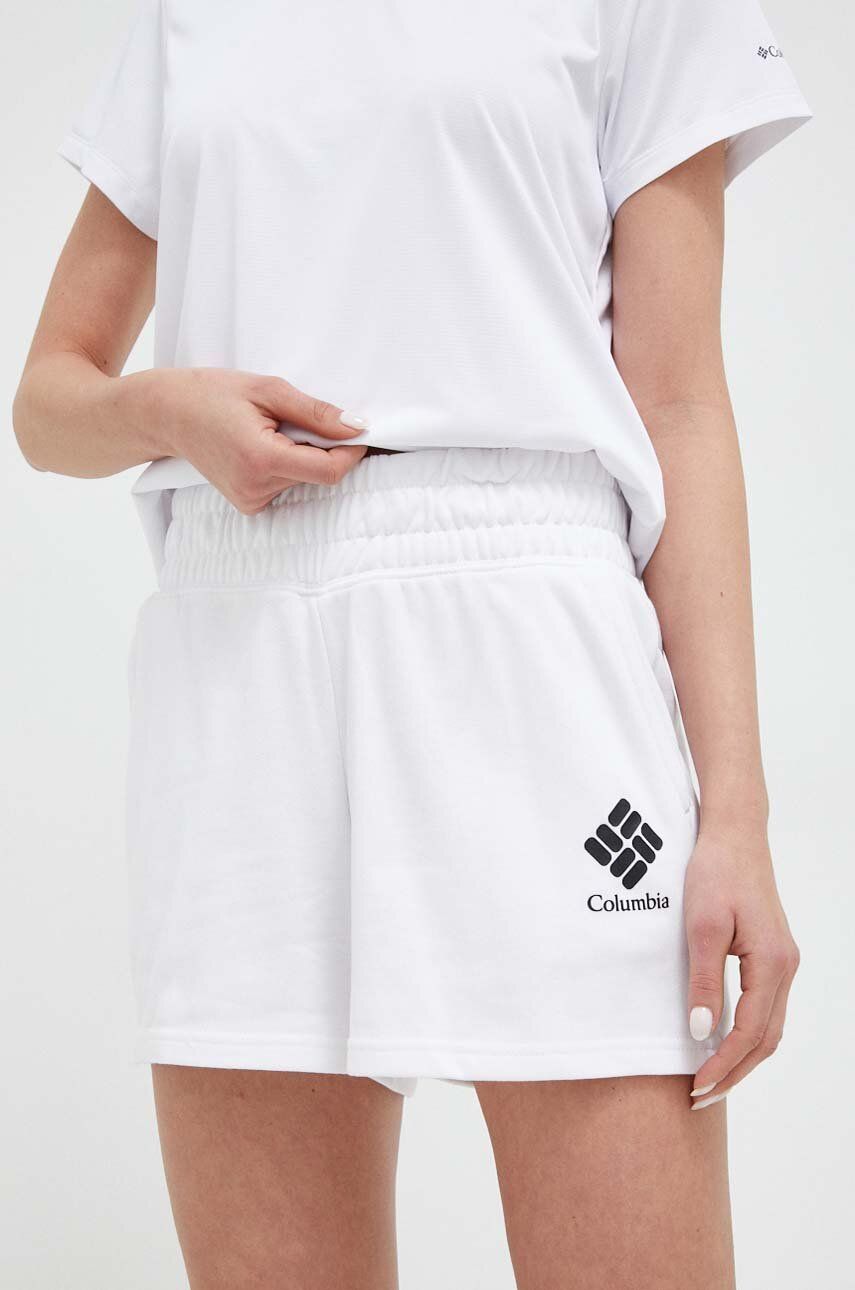 Šortky Columbia French Terry Logo Shorts Biela | 2032881, 0