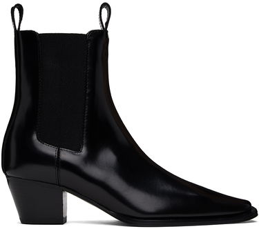 Tenisky a topánky TOTEME The City Leather Chelsea Boots Čierna | 233-8025-825, 0