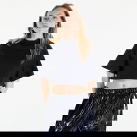 Washed Cropped Tee Washed Black