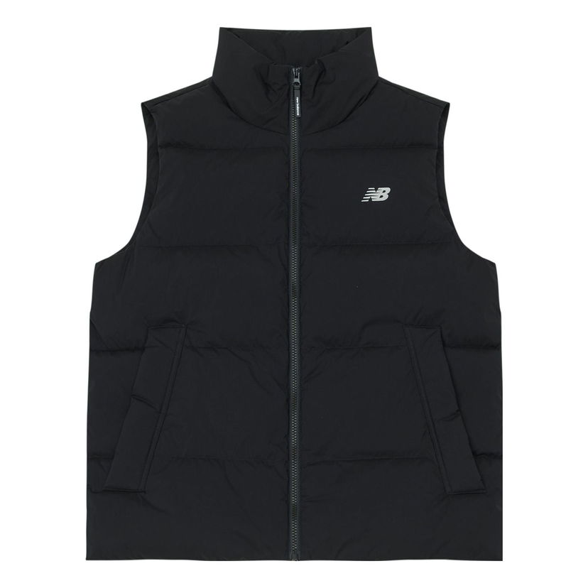 Vesta New Balance Men's Down Vest Čierna | AMV34325-BK