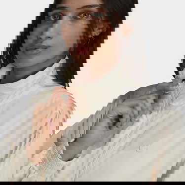 Bunda adidas Originals Adicolor Nylon Track Top Béžová | H06697, 2