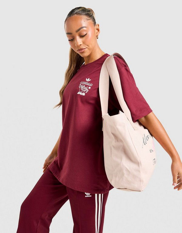 Tričko adidas Originals Coffee Club Graphic T-Shirt Vínová | KV1588, 0