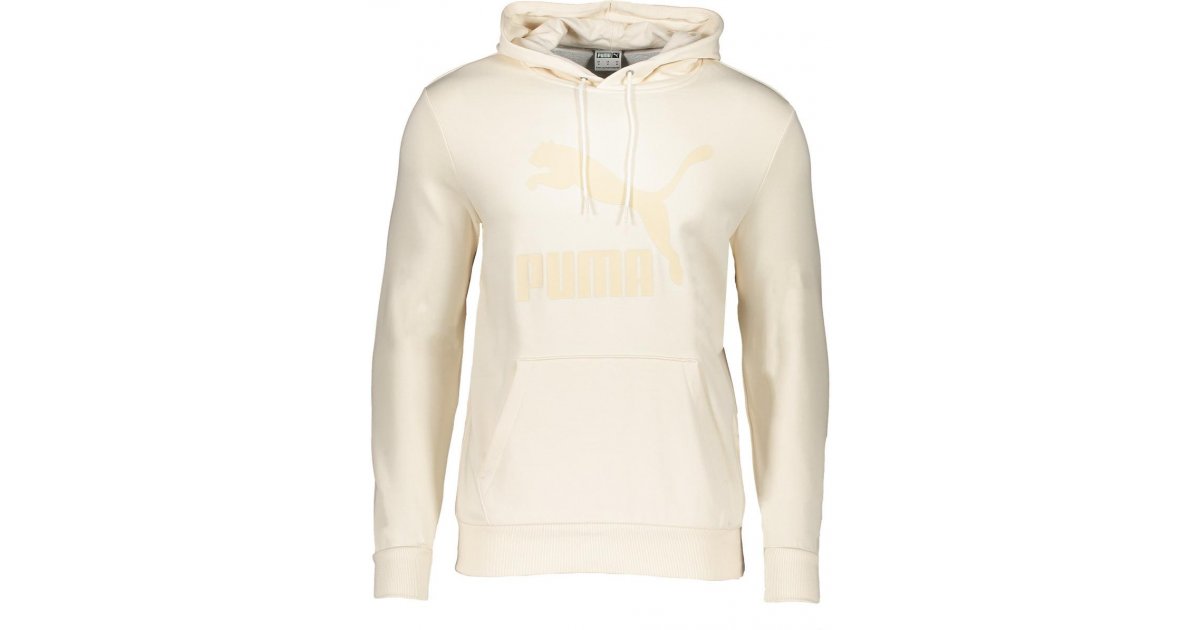 Mikina Puma Puma Classic Logo Hoodie Béžová | 530085-099, 1