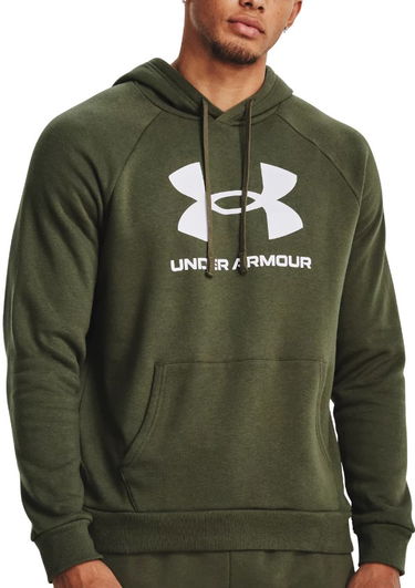Mikina Under Armour Rival Fleece Zelené | 1379758-390, 0
