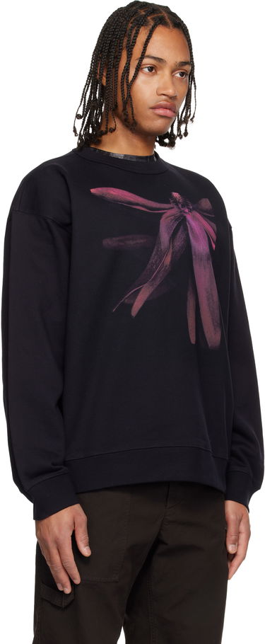 Mikina Dries Van Noten Dries Van Noten Graphic Sweatshirt Čierna | 252-021162-2611, 4